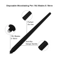 Face Deep 18U Blade Black Disposable  disposable microblading pen eyebrow microblading pen